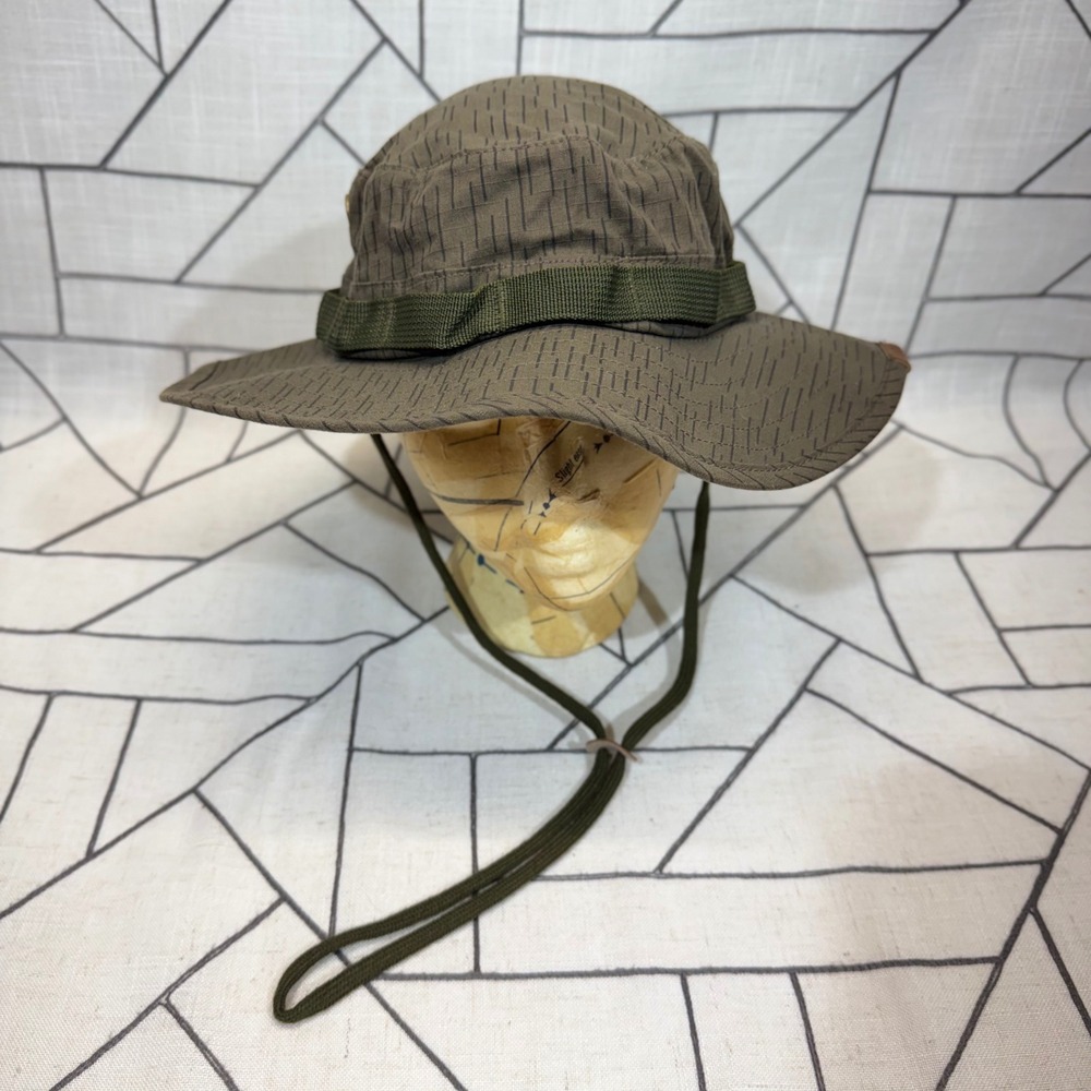 Puma Boonie Hat One Size Green Raindrop Camo Ripstop Bucket Sun Hat